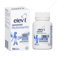 Vitamin tổng hợp Bayer Elevit Women's Multi Vitamin 100 Viên Mẫu Mới Chính Hãng