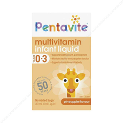 Siro Pentavite - Vitamin tổng hợp cho bé 0-3 tuổi 30ml