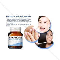 Viên uống đẹp da móng tóc Blackmores Nail Hair Skin