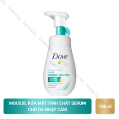 Sữa Rửa Mặt Cho Da Nhạy Cảm Dove Mousse for Delicate and Sensitive Skin