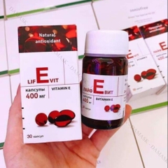 Viên Uống Vitamin E đẹp da chống lão hóa Zentiva Nga 400mg