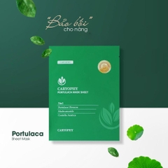 Mặt Nạ Trị Mụn Hàn Quốc Caryophy Portulaca Mask Sheet 3 in 1