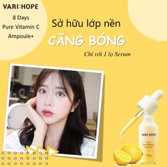 Serum dưỡng trắng da Varihope 8 Days Pure Vitamin C Ampoule Plus Hàn Quốc