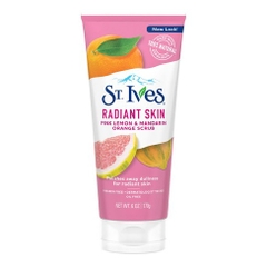 Sữa Rửa Mặt Tẩy Tế Bào Chết ST. Ives Radiant Skin Pink Lemon & Mandarin Orange Scrub