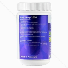 Viên uống hỗ trợ giấc ngủ Healthy Care Super Sleep 2000mg