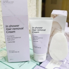Kem Tẩy Lông Chuyên Biệt Cho Vùng Da Nhạy Cảm In Shower Hair Removal Cream Thefaceshop