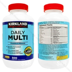 Viên uống bổ sung vitamin và khoáng chất Kirkland