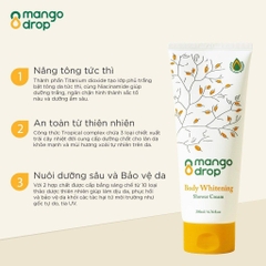 Sữa Tắm Trắng Da Mango Drop Body Whitening Shower Cream