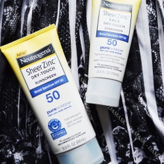 Kem chống nắng Neutrogena Sheer ZinC SPF 50