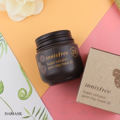 Mặt Nạ Đất Sét Làm Trắng Da Innisfree Super Volcanic Pore Clay Mask 2X