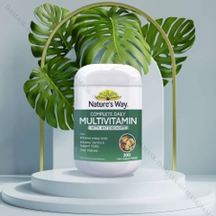 Viên uống Vitamin tổng hợp Nature’s Way Multivitamin của Úc