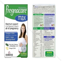 Viên uống Vitamin tổng hợp cho bà bầu Pregnacare Max