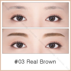 Chì Kẻ Mày Nét Mảnh, Lâu Trôi Karadium Auto Eyebrow Pencil - #3 Real Brown