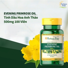 Viên uống tinh dầu hoa anh thảo Evening Primrose Oil 500mg with GLA