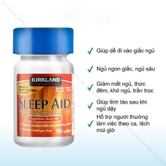 Viên uống cải thiện giấc ngủ Kirkland Sleep Aid