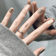 Bộ Sưu Tập Sơn Gel Lạnh DAMASK  'Noir Lauld ' (79+da46+gs46+da91)tặng 1 dũa pha lê