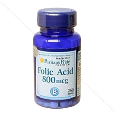 Viên uống bổ sung Folic Acid cho phụ nữ mang thai 800mcg