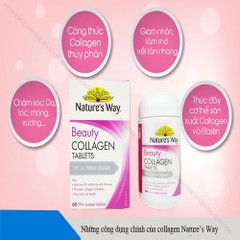 Viên uống collagen dành cho phái đẹp ngừa lão hóa Nature’s way beauty