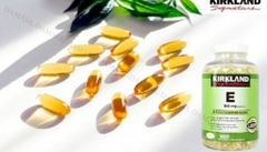 Viên uống Vitamin E chăm sóc da và tóc Kirkland