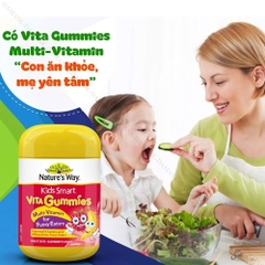Kẹo vitamin tổng hợp Gummies Multi Vitamin for Fussy Eaters Natura Way  Damask - Mỹ Phẩm Chính Hãng