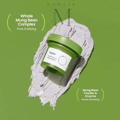 Mặt Nạ Đất Sét BEPLAIN Mung Bean Pore Clay Mask Chiết Xuất Từ Đậu Xanh 120ml