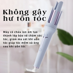 [Chính Hãng] Máy uốn tóc tự động, máy làm tóc xoăn Yohiiso gốm sứ cao cấp chống bỏng, máy làm tóc size 32mm