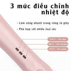 [Chính Hãng BH 1 đổi 1] Máy uốn tóc tự động, máy làm tóc xoăn xoay size 28mm gốm Tourmaline không hư tổn tóc