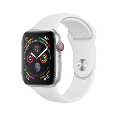 Apple Watch Series 4 GPS 40mm viền nhôm dây cao su trắng MU642VN/A