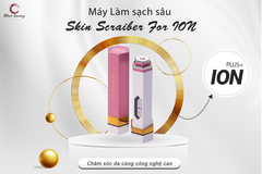 Máy Làm Sạch Sâu Skin Scraiber for ION màu hồng