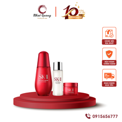 Set Serum chống lão hóa SK-II -Skin Power Essence 50ml/Facial treatment Essence  30ml/Skin Power cream 15g