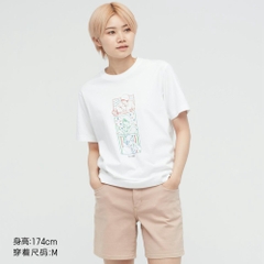 Áo uniqlo 442584 dành cho nữ màu trắng size S