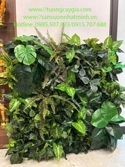 Trang Trí Vách Tường Cây Nhân Tạo tại Quảng Trị