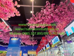 Lắp Đặt Hoa Anh Đào Aeon Mall Hà Đông - Hà Nội