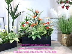 Một số mẫu bục cây hoa lá xinh tươi tại Hà Nội