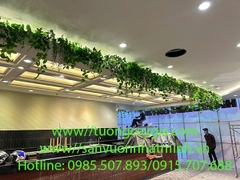 Decor dây leo rủ tại Highlands Coffee - Lotte Mark Tp Vũng Tàu - Bà Rịa Vũng Tàu