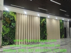 Vách tường cây giả - giải pháp xanh cho không gian văn phòng