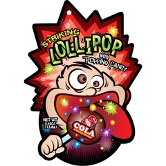 Kẹo mút nổ Striking Lollipop Cola 13.8gr