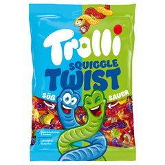 Kẹo dẻo Trolli Squiggle Twist gói 100gr