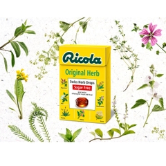 Kẹo thảo mộc Ricola Original Herb 40gr