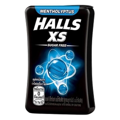 Kẹo ngậm không đường Halls XS vị Bạc hà 15gr