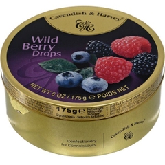 Kẹo trái cây Cavendish & Harvey vị Wild Berry hộp 175gr