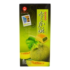 Bánh quy Taiwan Honeydew Melon Cake nhân Dưa lưới hộp 200gr (8 bánh)