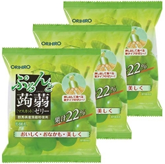 Thạch trái cây Orihiro vị Nho Muscat 120gr