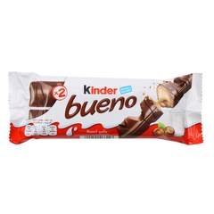 Bánh Chocolate nhân Hạt dẻ Kinder Bueno 43gr (2 thanh)