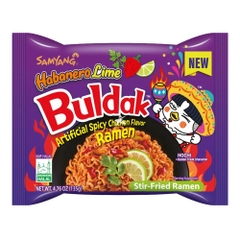 Mì cay Samyang Habanero Lime gói 135gr