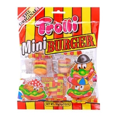 Kẹo dẻo Trolli Mini Burger gói 90gr (10 viên)