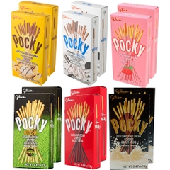 Bánh que Glico Pocky vị Trà xanh hộp 35gr