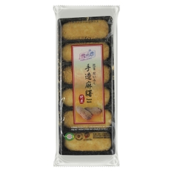 Bánh bao chỉ Mochi vị Đậu phộng vỉ 180gr (6 bánh)