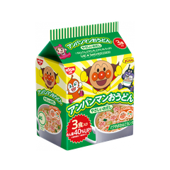 Mì Nissin Anpanman Udon gói xanh 90gr (3 vắt)