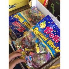 Kẹo dẻo Trolli Gummi World gói 230gr